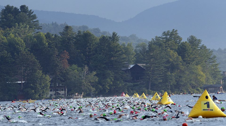 Lake Placid Swim Start