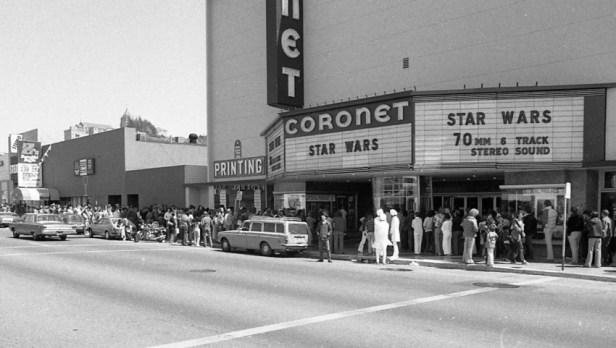 USA - Opening Weekend of Star Wars at the Coronet Theatre in San Francisco